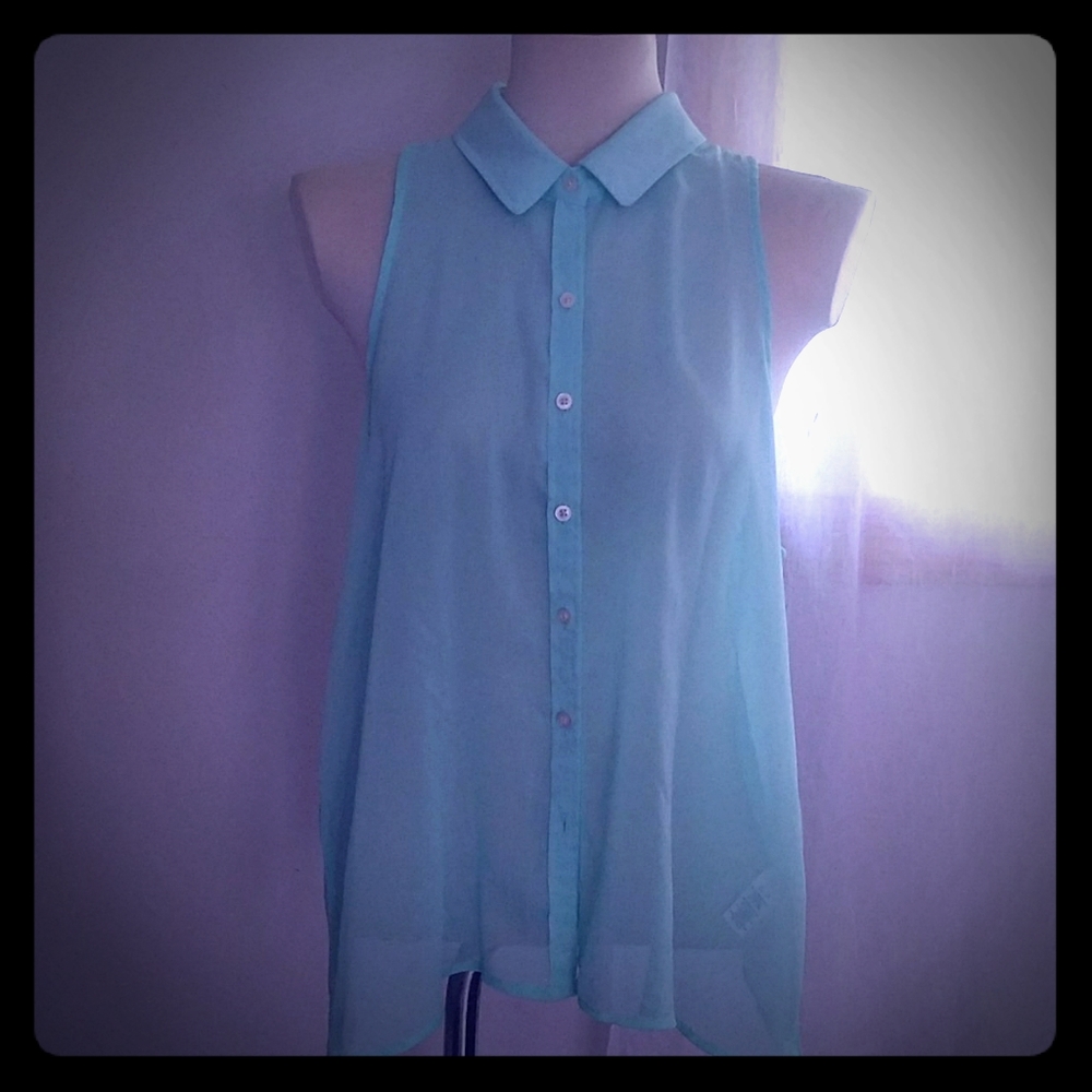 Sheer blouse